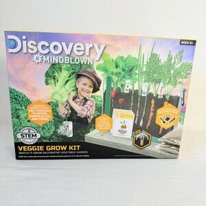 Discovery Kids Veggie Grow STEM Educational  Kit Watch It Grow Ages 6+